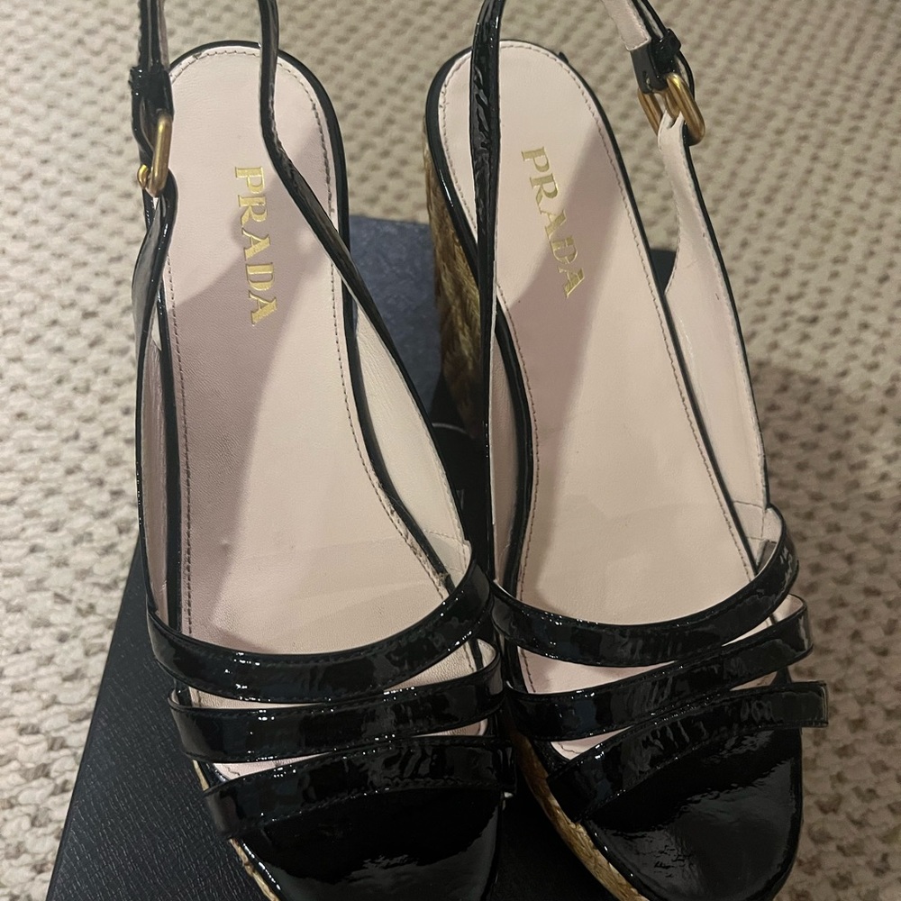 Prada Wedge Sandal - Picture 6 of 7
